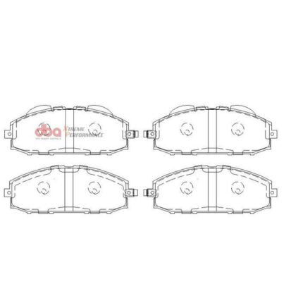 DB1361XP - T3 FRONT BRAKE PADS Y61 (Pair)