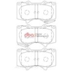 DB1482XP - T3 FRONT BRAKE PADS (FJ/FORTUNER/ HILUX/ PRADO) (Pair)