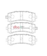 DB2060SP - T2 REAR BRAKE PADS Y61 (Pair)
