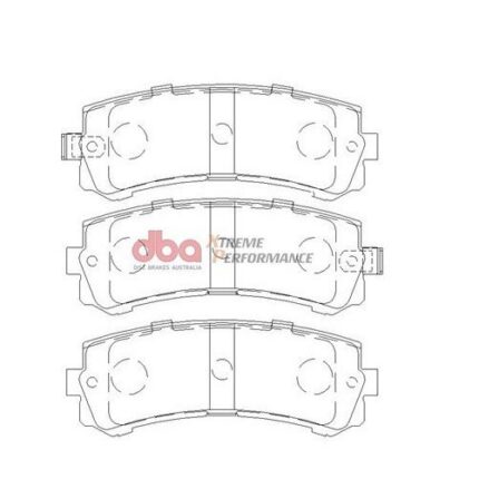 DB2060XP - T3 REAR BRAKE PADS Y61 (Pair)