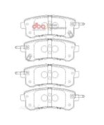 DB2244XP - T3 REAR BRAKE PADS PATROL Y62 (Pair)