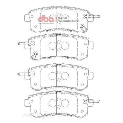 DB2244XP - T3 REAR BRAKE PADS PATROL Y62 (Pair)