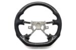 PVS-Y61GUPATROL-WHEEL-1 - Y61 Classic Carbon Black Leather/Perforated Sides Steering Wheel Kit - Image 2