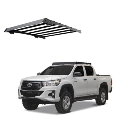 KSTH005T - HILUX (2015 - CURRENT) SLIMSPORT ROOF RACK KIT WITH ACCESSORIES