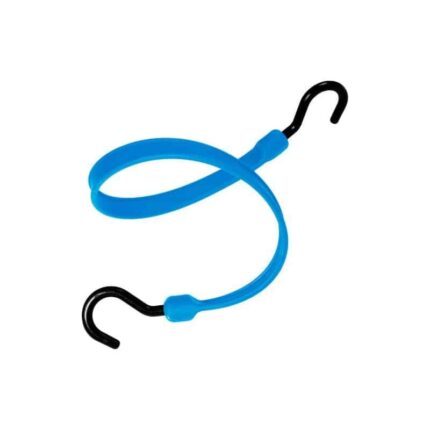 BBS36NBL - 36" Bungee Polystrap WITH OVERMOLDED NYLON ENDS, Blue