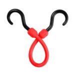 PC12R - 12" EASY STRETCH BUNGEE CORD - RED