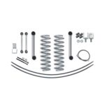 R/ERE6020 - JEEP XJ Rubicon Express 3.5 Inch Super-Ride Short Arm Lift Kit with Rear Add-A-Leafs - No Shocks