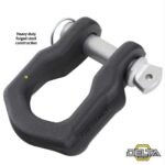 S/B99047 - Smittybilt Delta D-Ring 4.75 Ton (Black) - Image 2