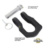 S/B99047 - Smittybilt Delta D-Ring 4.75 Ton (Black) - Image 3