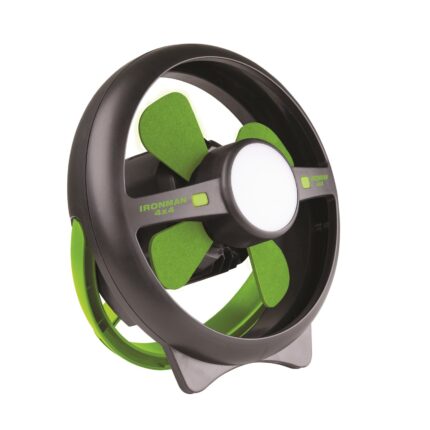 ITENTFAN002 - RECHARGEABLE TENT FAN WITH LED LIGHT