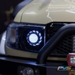 LED-LC70-LHD-HEADLIGHT-1 - LC70/LC71/LC76/LC78/LC79 2007-2023 Black LED Headlights White Halo Orange Lens