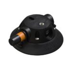 VM1015B - 4.5" SeaSucker with Pointed Stainless Steel D-Ring - Black - Image 2