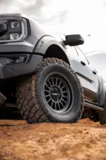 RANGER/EVEREST (17X9) 4x MATT BLACK APOLLO WHEELS (6/139) LITEFORGED +40 OFFSET - Image 3
