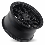 LC300 (17X9) AXE MATT BLACK 4x ALLOY WHEELS (6/139) +35 - Image 5