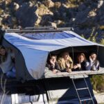 4 SLEEPER ROOFTOP TENT - BLACK