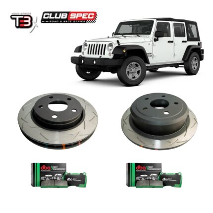 Wrangler JK DBA T3 4000 Series Disc Brake Upgrade Kit