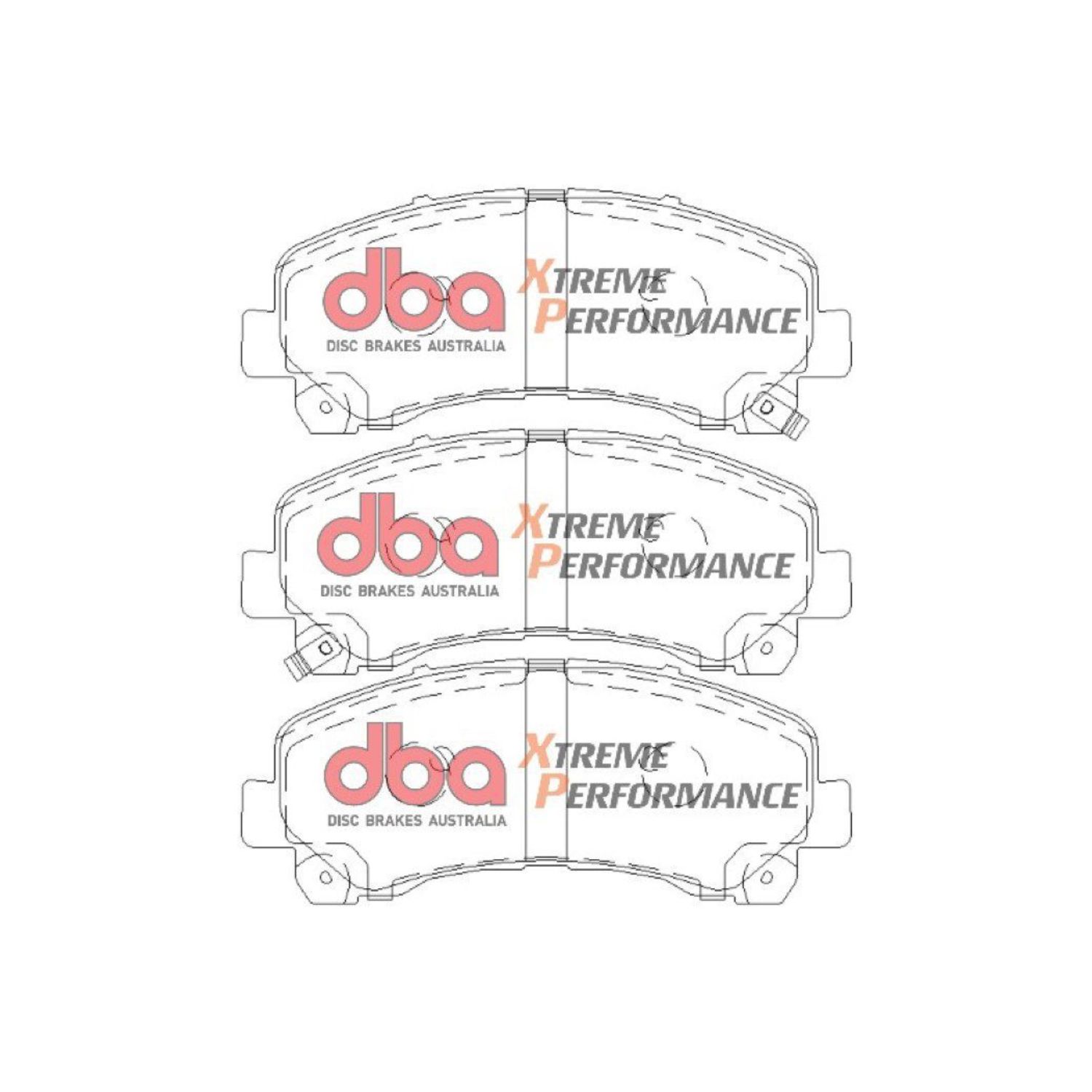 Untitled design (92) DB1841XP- Front Xtreme Performance Brake Pads D-Max (2008-2020) - Image 1