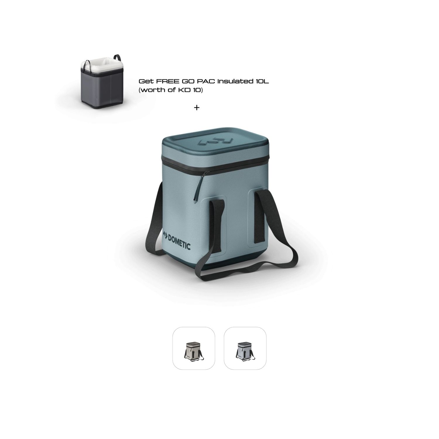 GEARSTORAGE10L Portable Gear Storage, 10 l + Free GO PAC Insulated 10L - Image 1