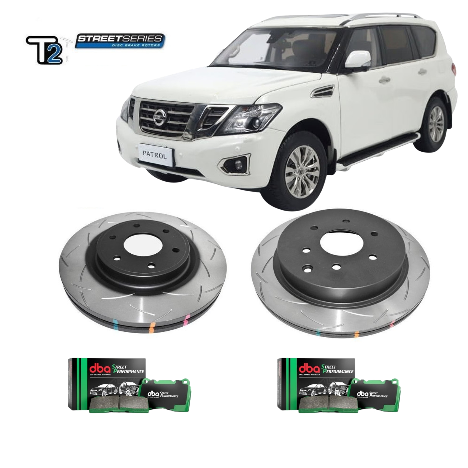 T2 - Y62 Brake Upgrade Kit Y62 T2 Street Series Disc Brake Upgrade Kit - Image 1