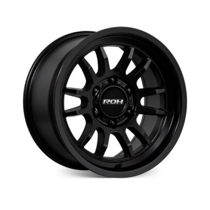 ROH Wheels Arc Matt Black Wheels - 17x9 Offset +12 PCD 6x139.7