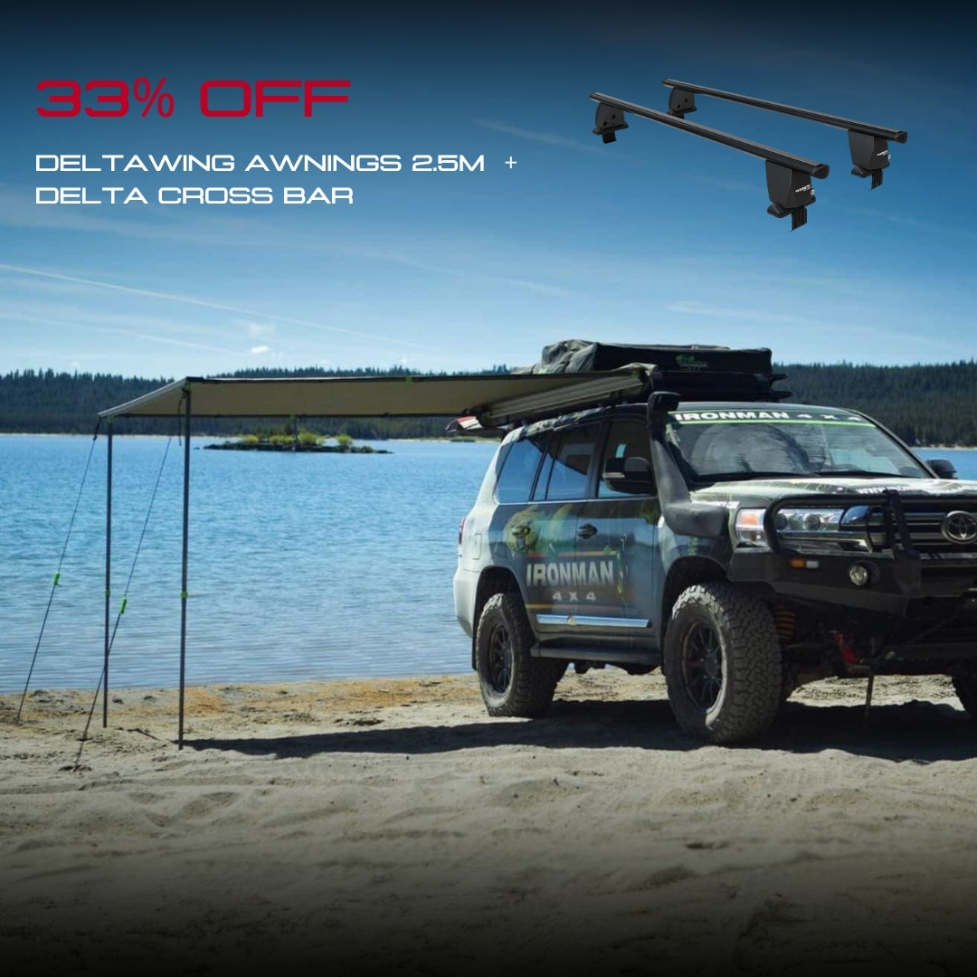Delta Cross bar 2.5 Delta Cross Bars / L / No.01 + Awning 2m/2.5m - Image 1