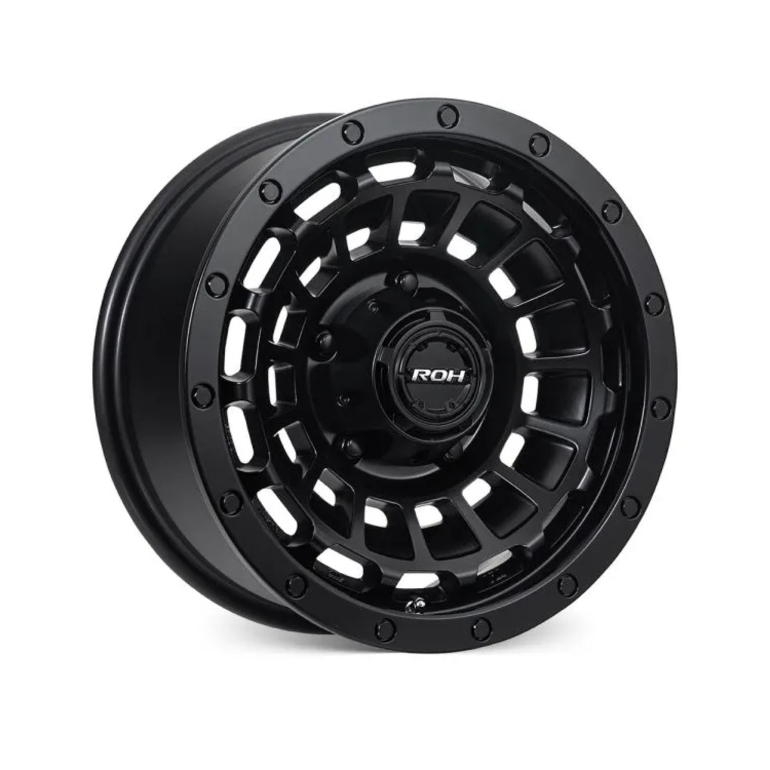 OT516610MB ROH Wheels OT5 Matt Black Wheels - 16x6 Offset -10 PCD 5x139.7 - Image 1