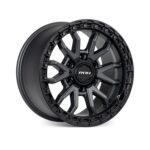 ROH Wheels Raid Matt Black Graphite Wheels - 18x9 Offset +12 PCD 6x135