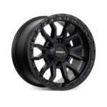 ROH Wheels Raid Matt Black Wheels - 18x9 Offset +12 PCD 6x135