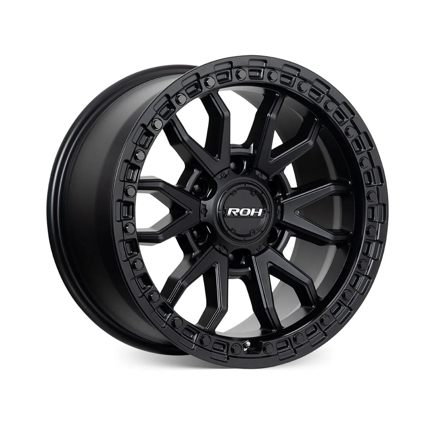 RAD18902MB ROH Wheels Raid Matt Black Wheels - 18x9 Offset +12 PCD 6x135 - Image 1