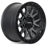 ROH Wheels Raid Matt Black Graphite Wheels - 18x9 Offset +12 PCD 6x135 - Image 3
