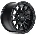 ROH Wheels Raid Matt Black Wheels - 18x9 Offset +12 PCD 6x135 - Image 3
