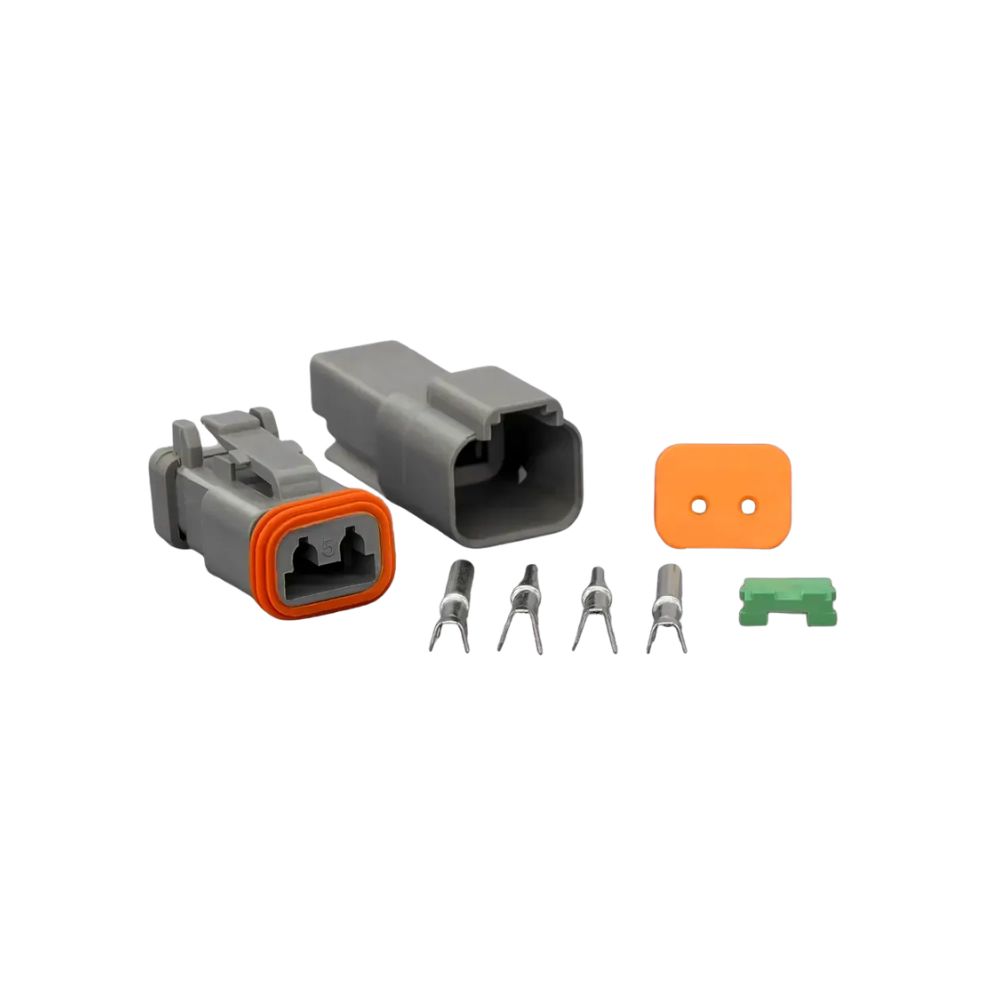 2PIN-DT Deutsch Connectors Male & Female 2 Pin DT - Image 1