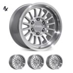SILVERADO / SIERRA 1500 (17X9) 4x APOLLO MACHINED WHEELS (6/139) LITEFORGED +12 OFFSET