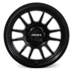 BYD Shark (17X9) 4x MATT BLACK ARC WHEELS (6/139) LITEFORGED +12 OFFSET - Image 2