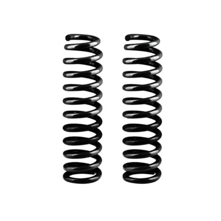 LC80 FRONT HEAVY COIL SPRINGS Black