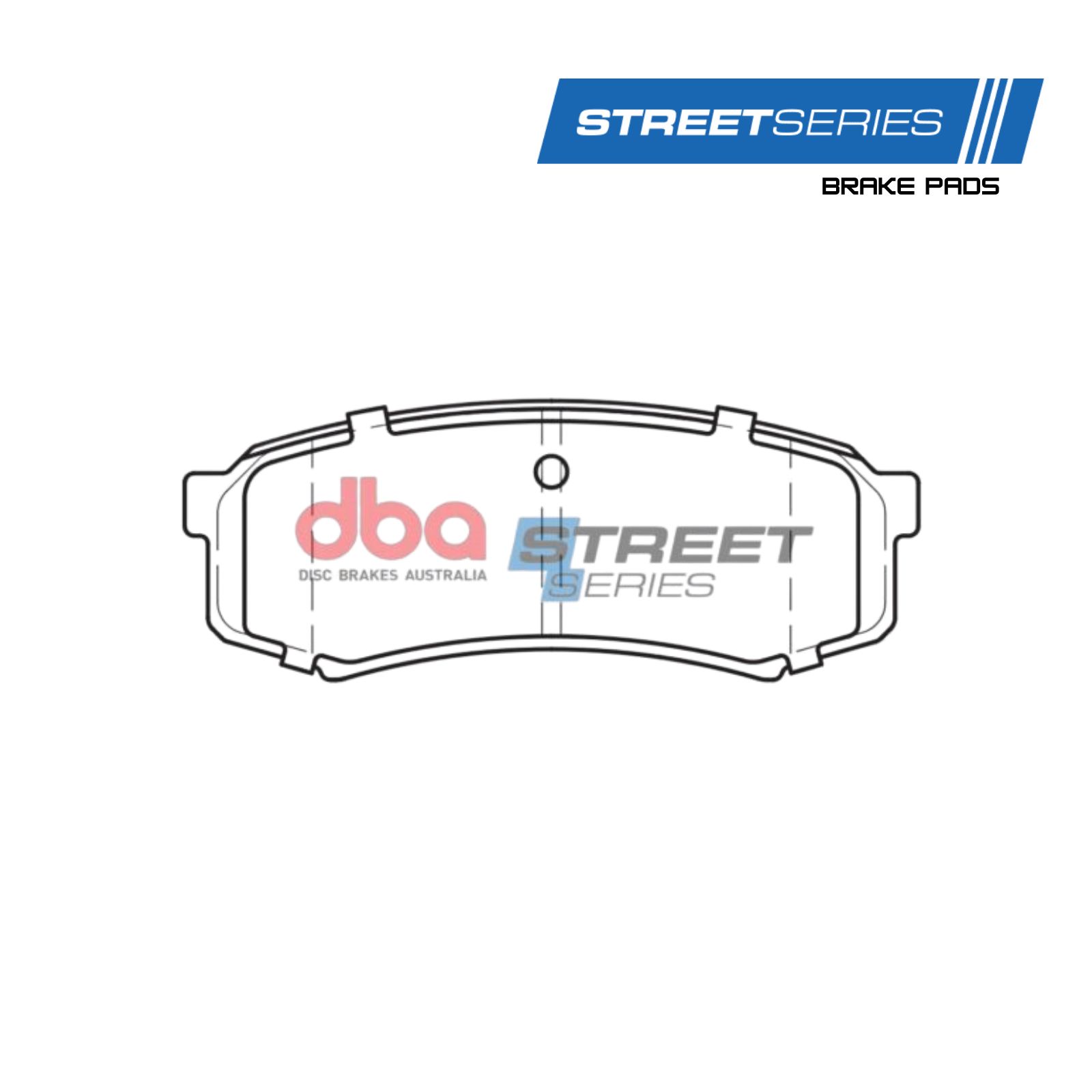 DB1200SS DB1200SS - Rear Street Series Brake Pads - Image 1