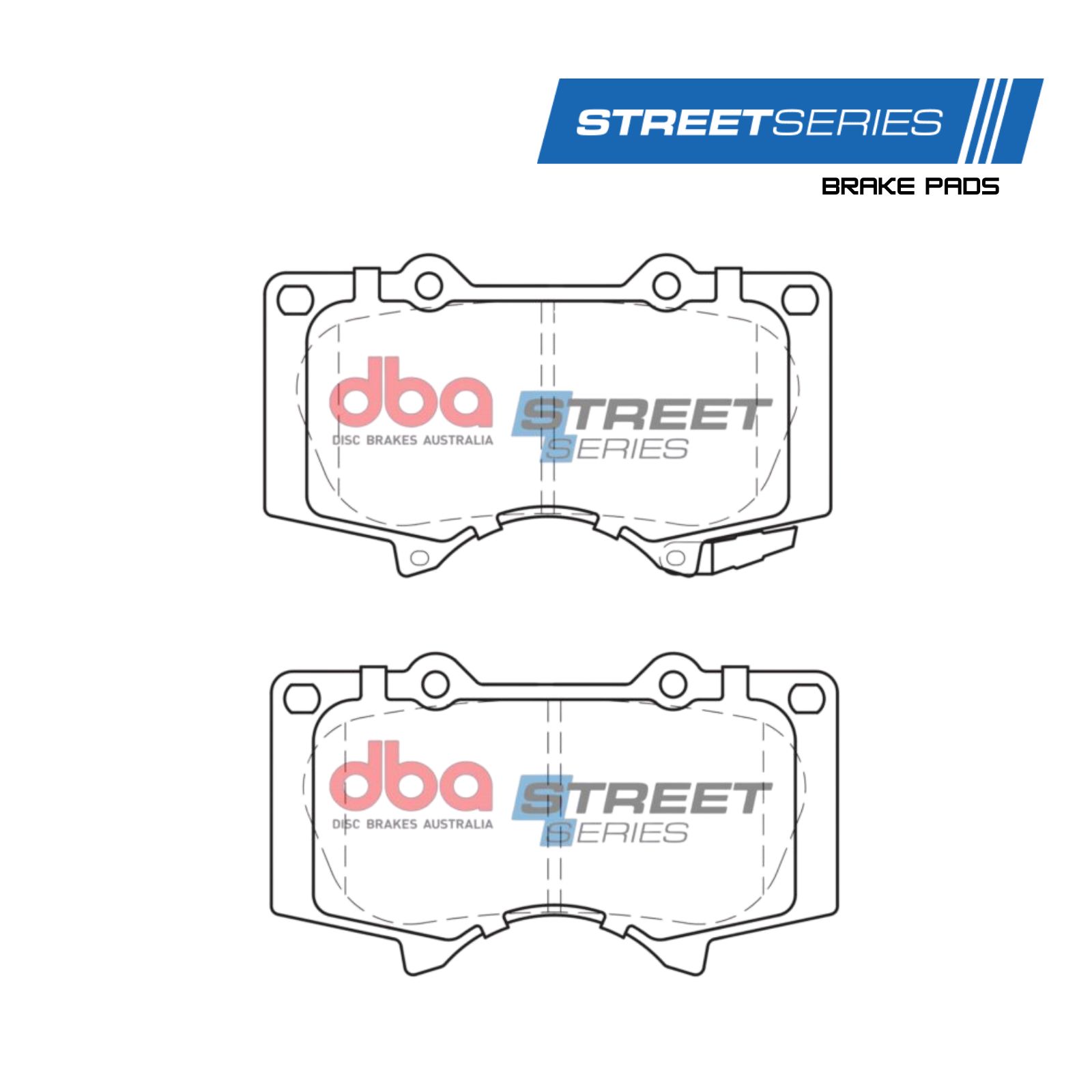 DB1482SS DB1482SS - Front Street Series Brake Pads - Image 1