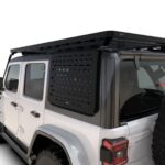 Front Runner Jeep Wrangler JLU 4 Door Exterior Rear Window Molle Panel Kit (LHS / RHS)
