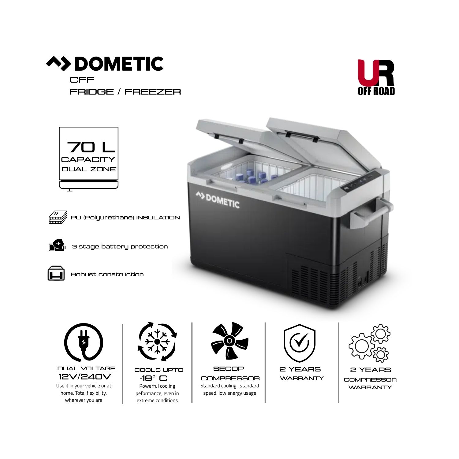 CFF70DZ Dometic CFF 70DZ - Image 1