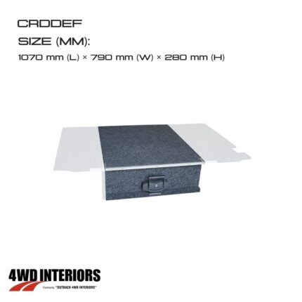 CRDDEF-DRAWER FIXED FLOOR