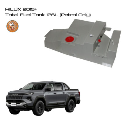 HILUX 2015+  Total Fuel Tank 126L (Petrol Only)