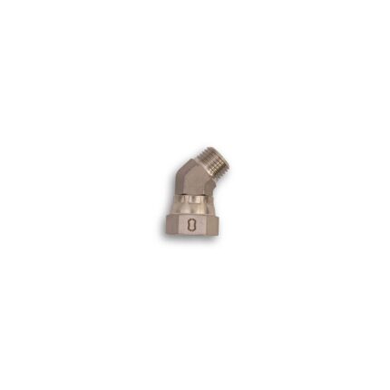 Air Compressor Braided Hose Fitting 45 Degree