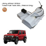 Jimny 4Door 2024+  Total Fuel Tank 80L (Petrol Only)
