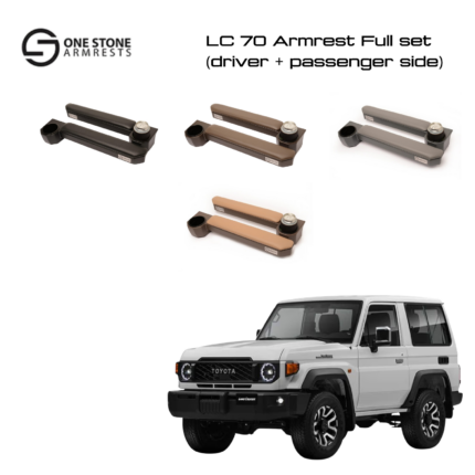 LC 70 Armrest Full set (driver + passenger side)