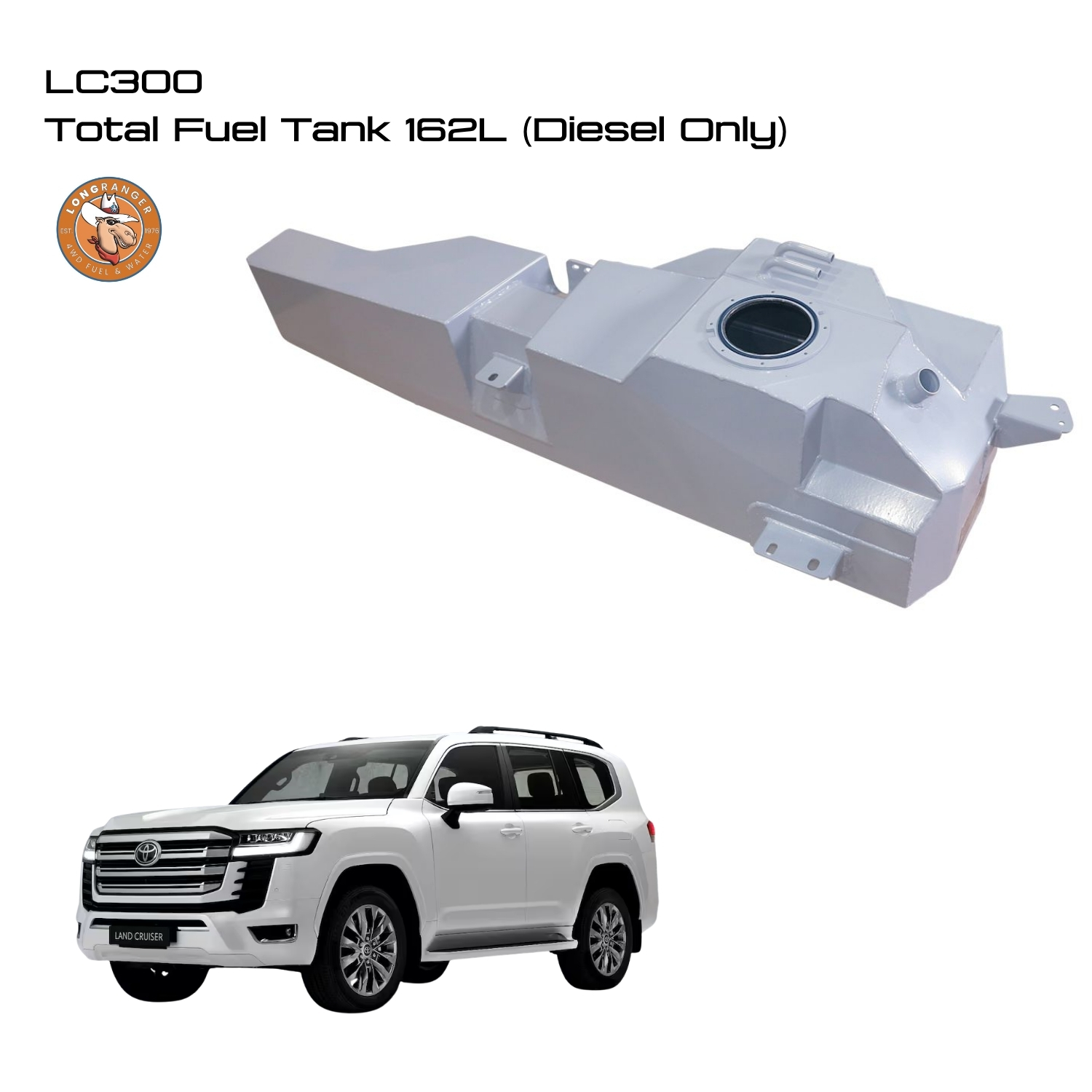 LC300 Total Fuel Tank 162L (Diesel Only) LC300 Total Fuel Tank 162L (Diesel Only) - Image 1