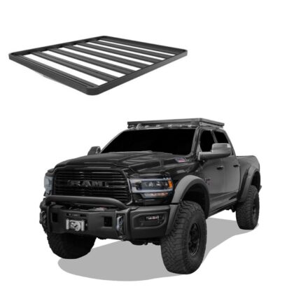 RAM 1500/2500/3500 CREW CAB (2009-CURRENT) SLIMLINE II ROOF RACK KIT / LOW PROFILE - KRDR011T