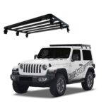 WRANGLER JL 2 DOOR (2018-CURRENT) SLIMLINE II 1/2 ROOF RACK KIT - KRJW026T