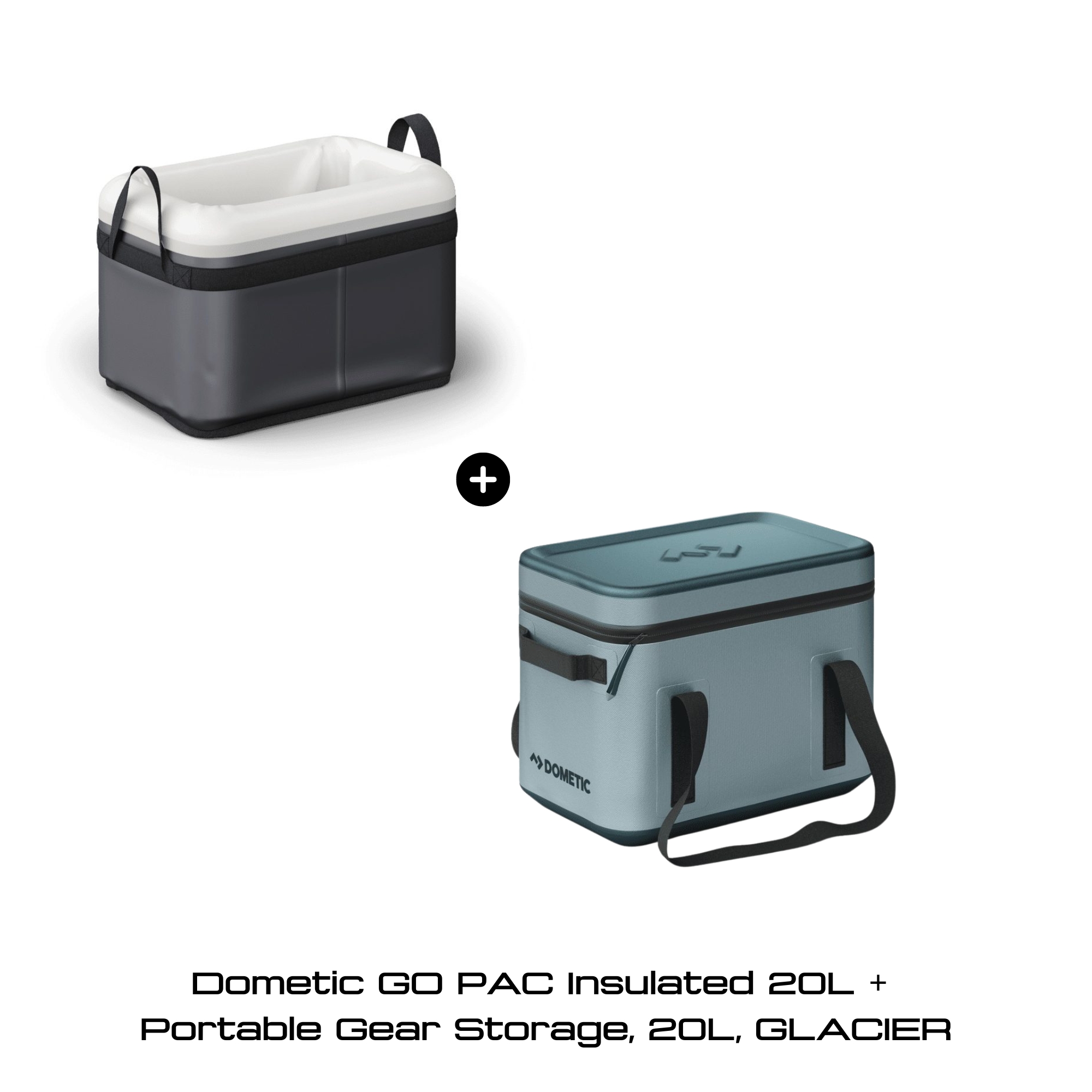 Dometic GO PAC Insulated 20L +  Portable Gear Storage, 20L, GLACIER