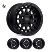 Prado 250 (17X9) 4x ASSAULT WHEELS (6/139) +25 OFFSET