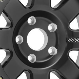 Pro Comp 75 Series Trilogy Race Beadlock Wheel, 17×9 with 5 on 150 Bolt Pattern – Satin Black